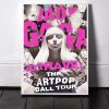 Classic Rapper Music Pop Singer Lady Gaga Sexy Girls Canvas Painting Posters and Prints Wall Art 6 - Lady GaGa Shop