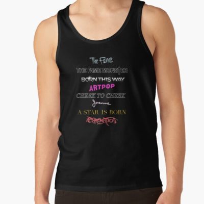 Lady Gaga Albums Discography Tank Top Official Lady GaGa Merch