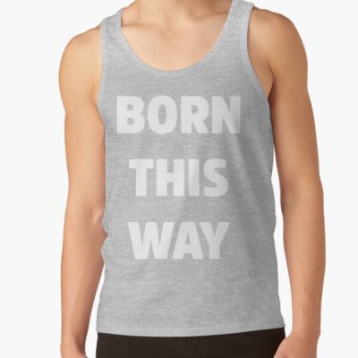 Born This Way Lady Gaga White Version Tank Top Official Lady GaGa Merch