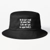 No He Can'T Read My Poker Face (She Ain'T Got No Upper Body) Bucket Hat Official Lady GaGa Merch