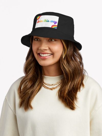 Pride Born This Way Bucket Hat Official Lady GaGa Merch