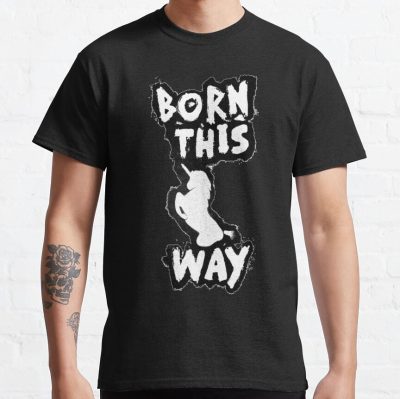 Born This Way Unicorn Lady Gaga T-Shirt Official Lady GaGa Merch