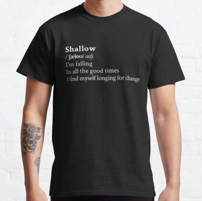 Shallow By Lady Gaga T-Shirt Official Lady GaGa Merch