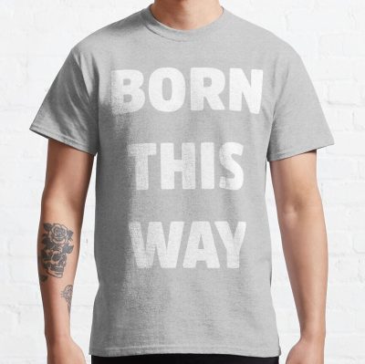 Born This Way Lady Gaga White Version T-Shirt Official Lady GaGa Merch