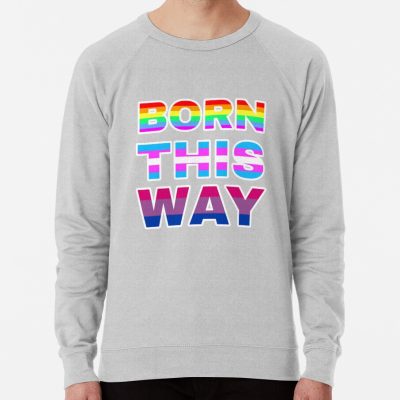 Born This Way Pride Flags Sweatshirt Official Lady GaGa Merch