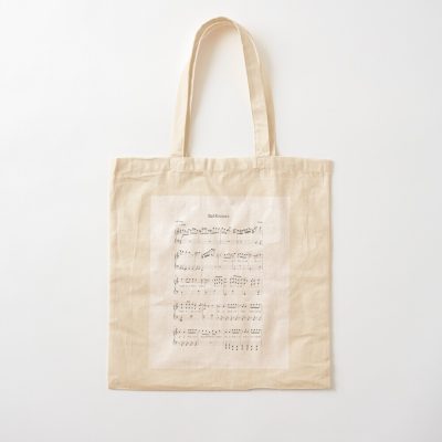 Lady Gaga Bad Romance Music Notes Tote Bag Official Lady GaGa Merch