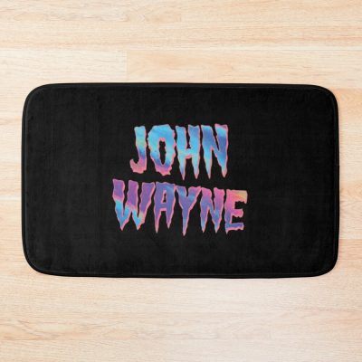 Lady Gaga John Wayne Lyric Print Mock Bath Mat Official Lady GaGa Merch