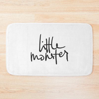 Little Monster - Handwritten Casual Design Fitted Bath Mat Official Lady GaGa Merch