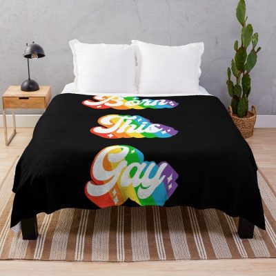 Born This Gay Throw Blanket Official Lady GaGa Merch