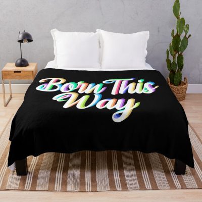 Born This Way Throw Blanket Official Lady GaGa Merch