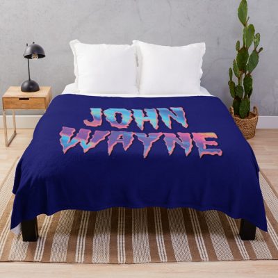 Lady Gaga _John Wayne_ Lyric Print Mock Throw Blanket Official Lady GaGa Merch