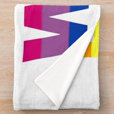 Born This Way Pride Flags Throw Blanket Official Lady GaGa Merch