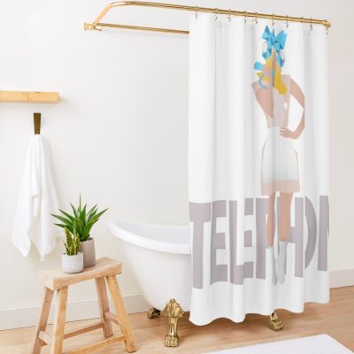 Gaga - Telephone Shower Curtain Official Lady GaGa Merch