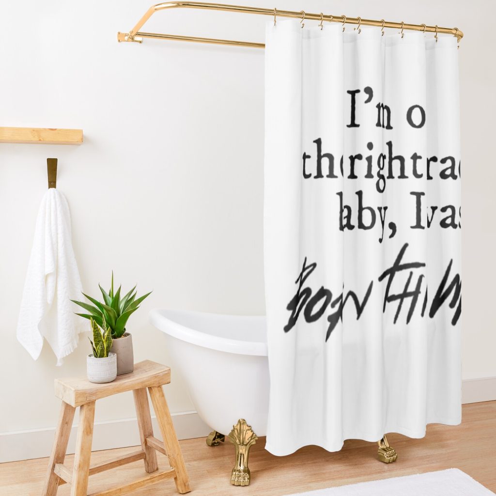 Baby I Was Born This Way Gaga Shower Curtain Official Lady GaGa Merch