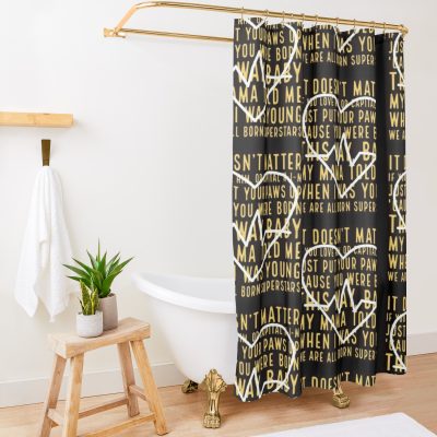 Born This Way Shower Curtain Official Lady GaGa Merch