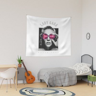 Lady Gaga Poker Face Tapestry Official Lady GaGa Merch