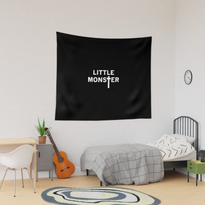 Little Monster - White Font Tapestry Official Lady GaGa Merch