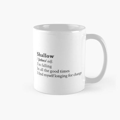 Shallow By Lady Gaga Mug Official Lady GaGa Merch