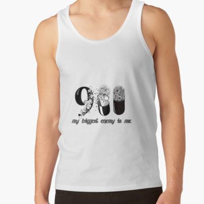 911 Pills And Flowers Lady Gaga Tank Top Official Lady GaGa Merch