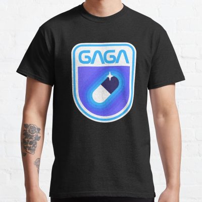 Lady Gaga 911 (Chromatica Mission Patch) T-Shirt Official Lady GaGa Merch