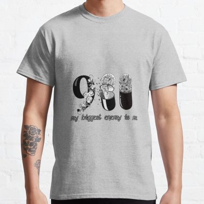 911 Pills And Flowers Lady Gaga T-Shirt Official Lady GaGa Merch