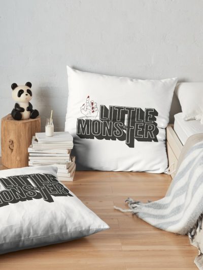 Little Monster Paws Up Throw Pillow Official Lady GaGa Merch