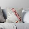 You And Me Could Write A Bad Romance Throw Pillow Official Lady GaGa Merch